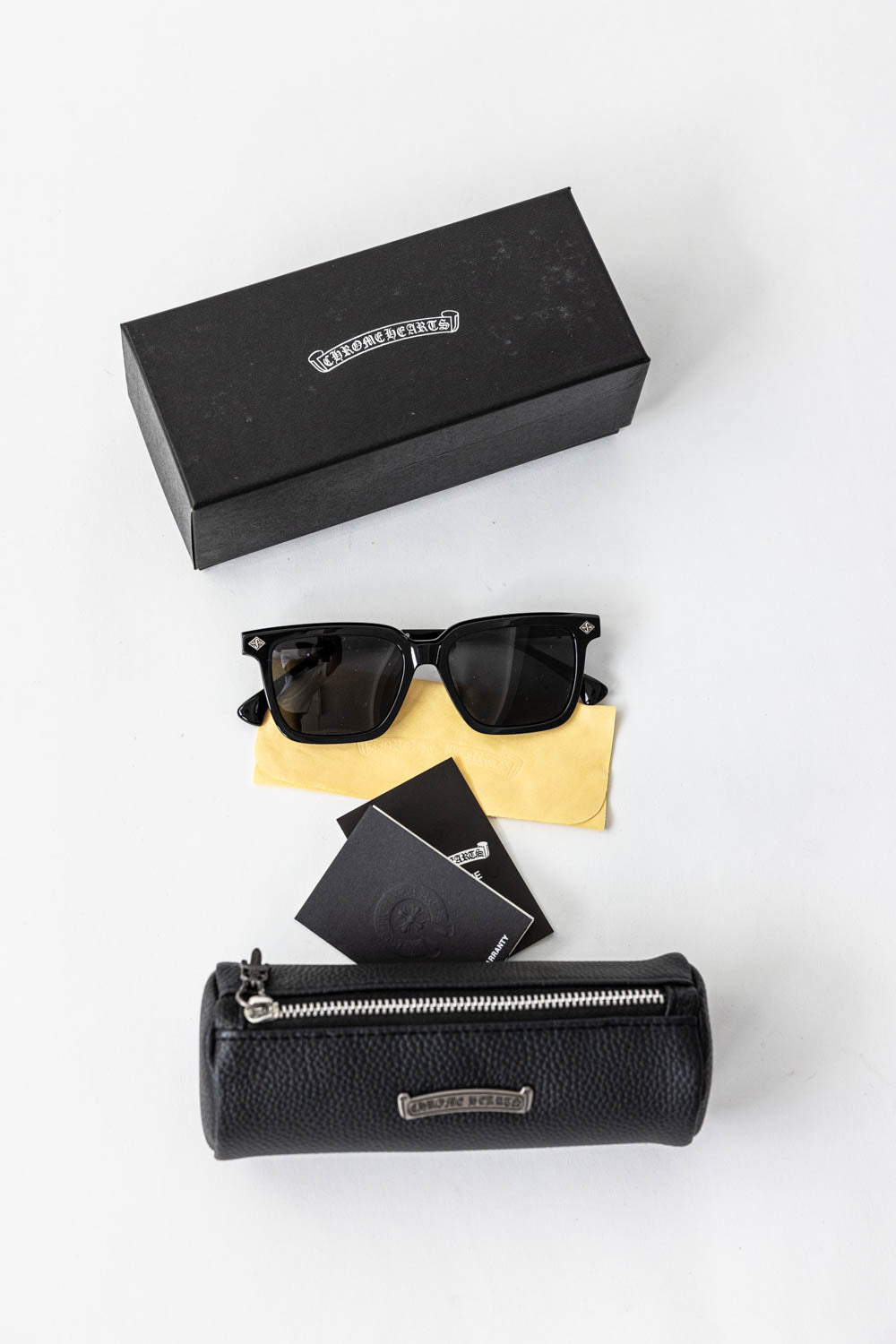 Chrome Hearts Fleur De Lis Sunglasses Black
