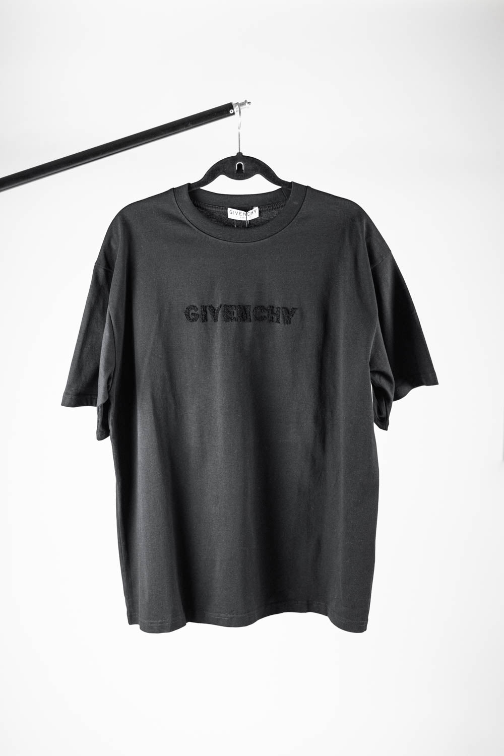 Givenchy Embroidered Logo T-Shirt Black