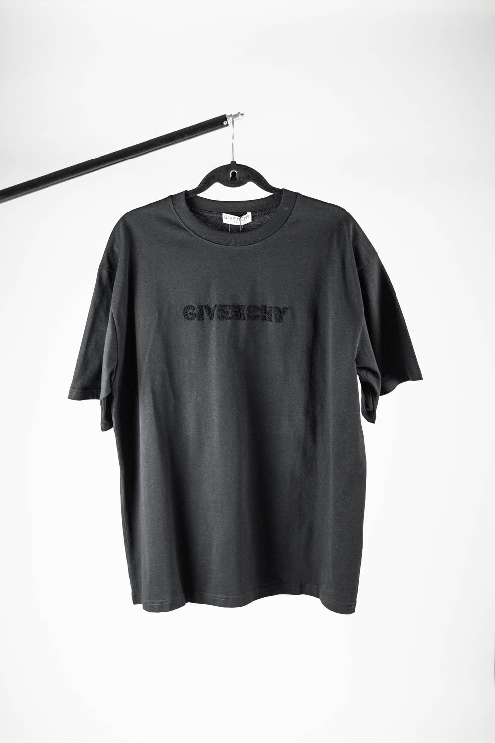 Givenchy Embroidered Logo T-Shirt Black