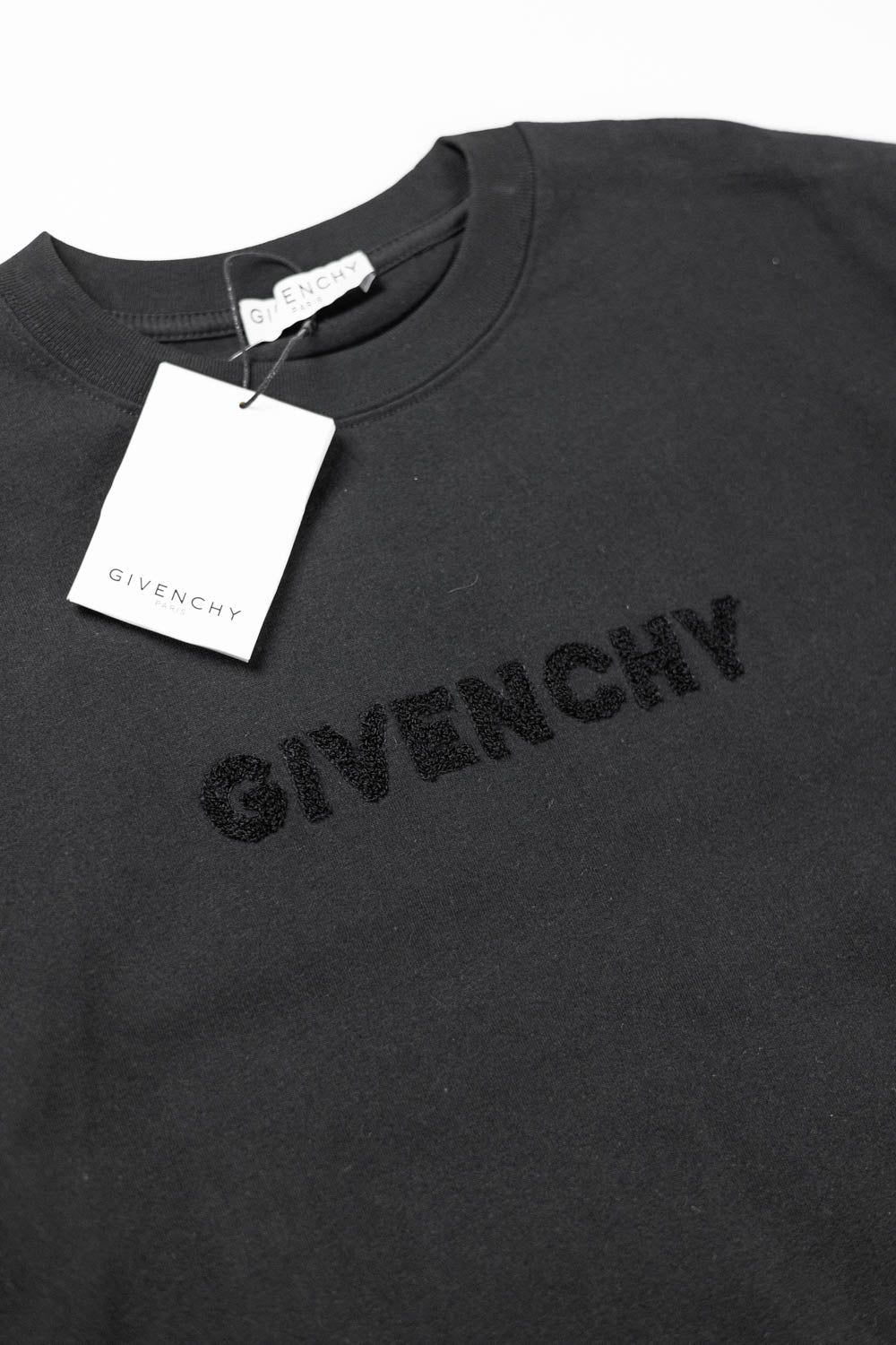 Givenchy Embroidered Logo T-Shirt Black