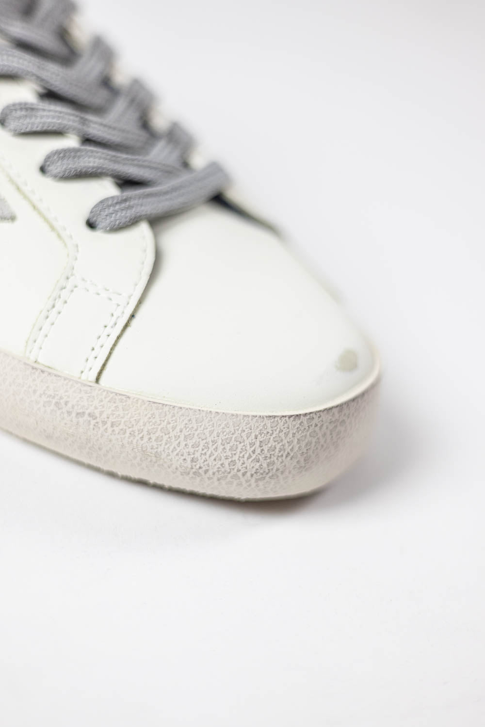 Golden Goose Super-Star with suede star and blue heel tab