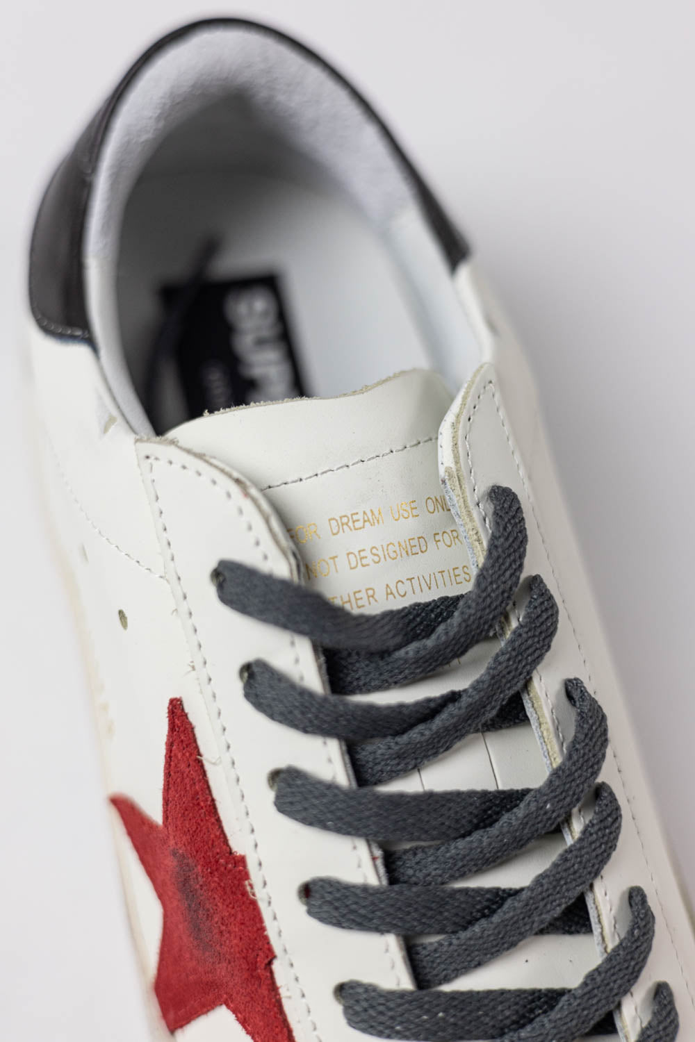 Golden Goose Super-Star Red suede star