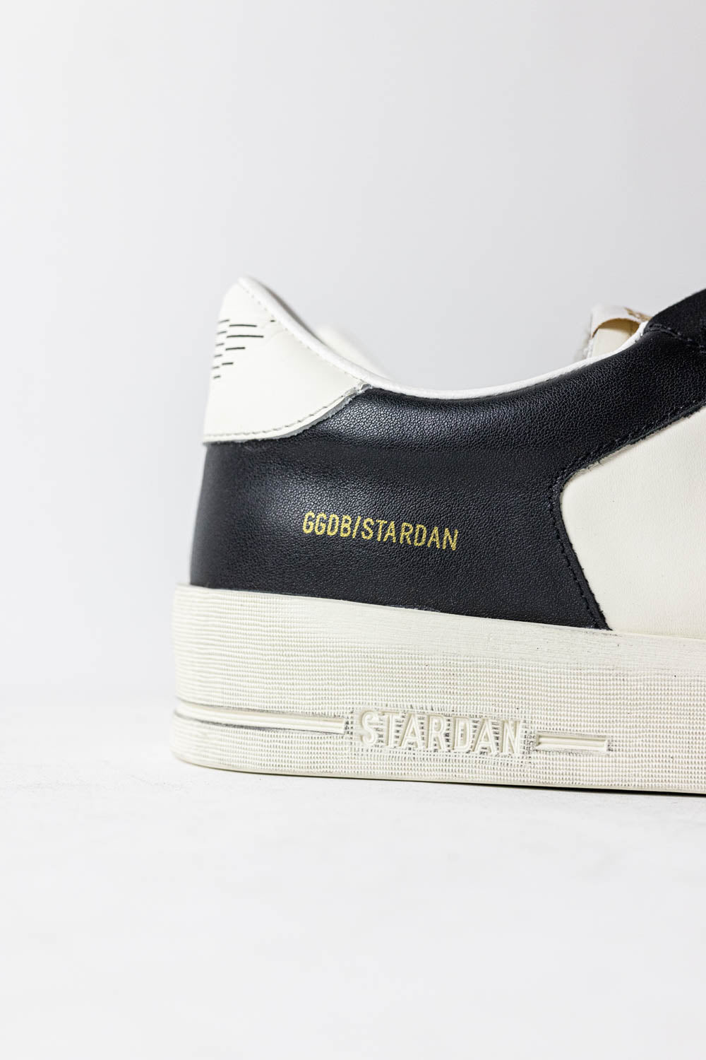 Golden Goose Stardan for men in white and black leather