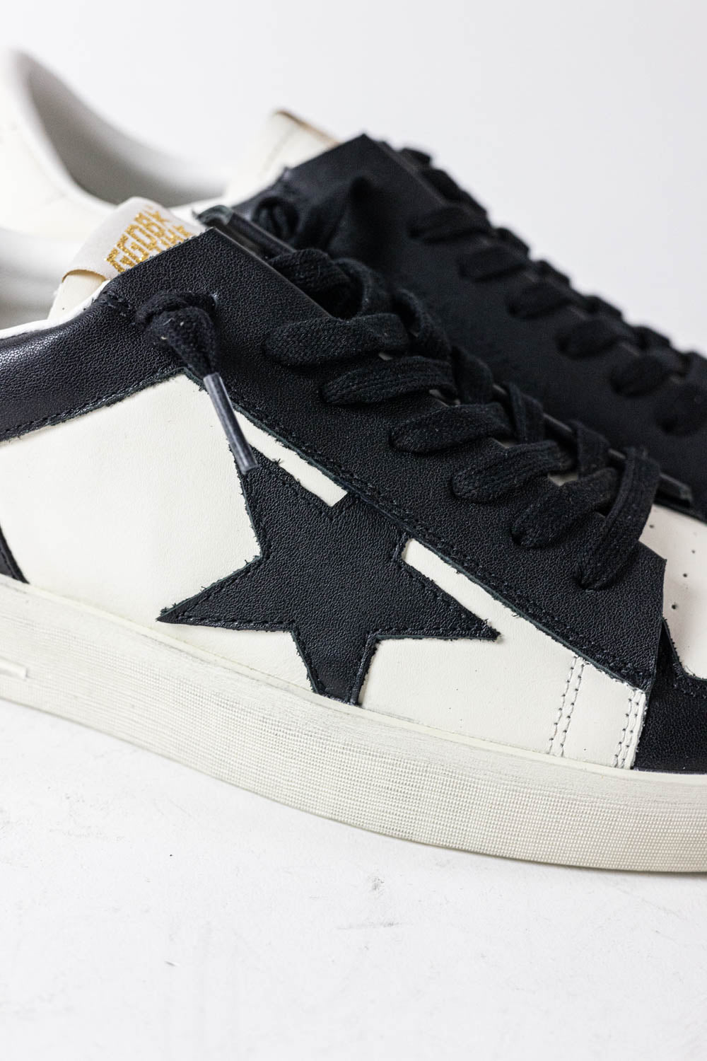 Golden Goose Stardan for men in white and black leather