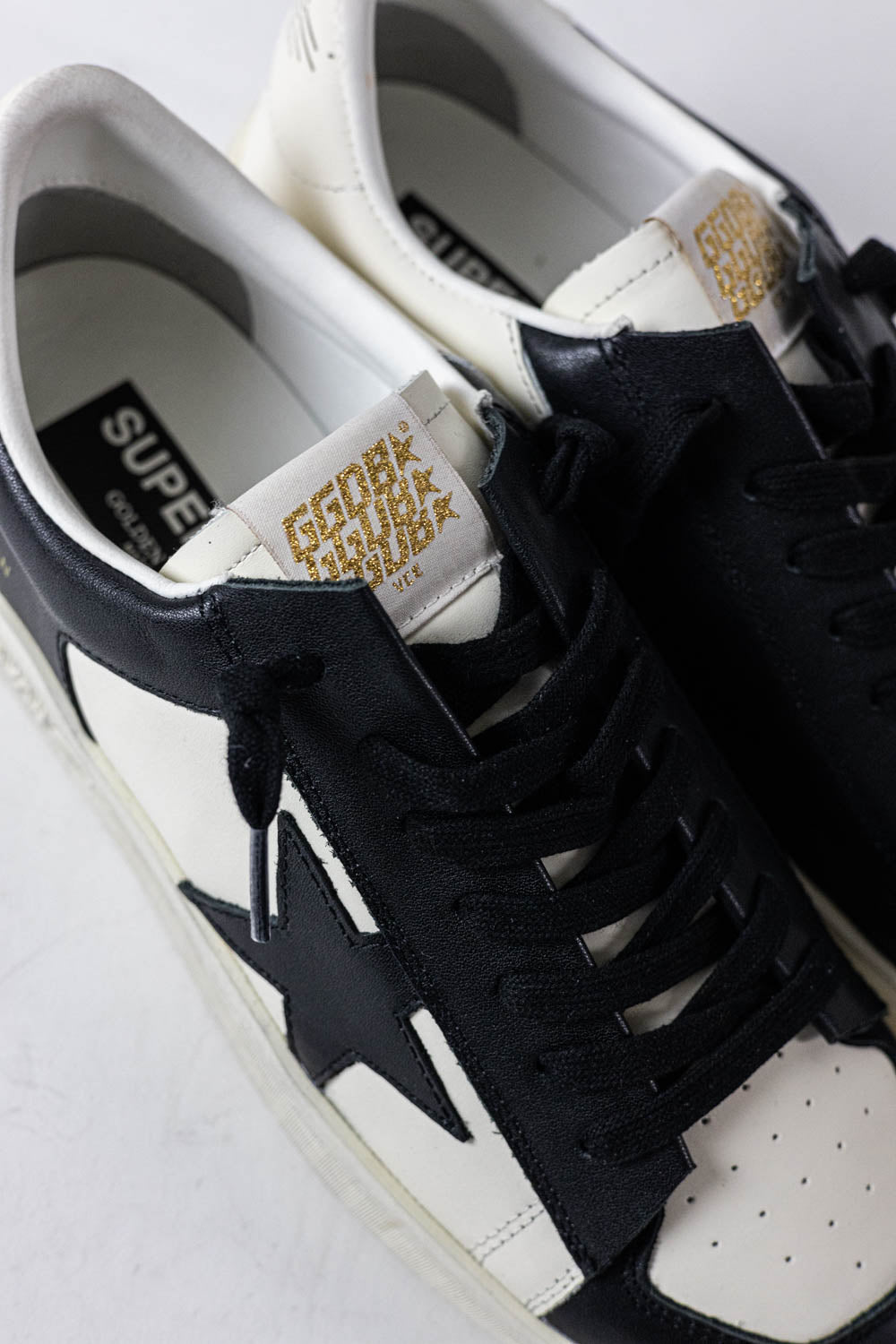 Golden Goose Stardan for men in white and black leather