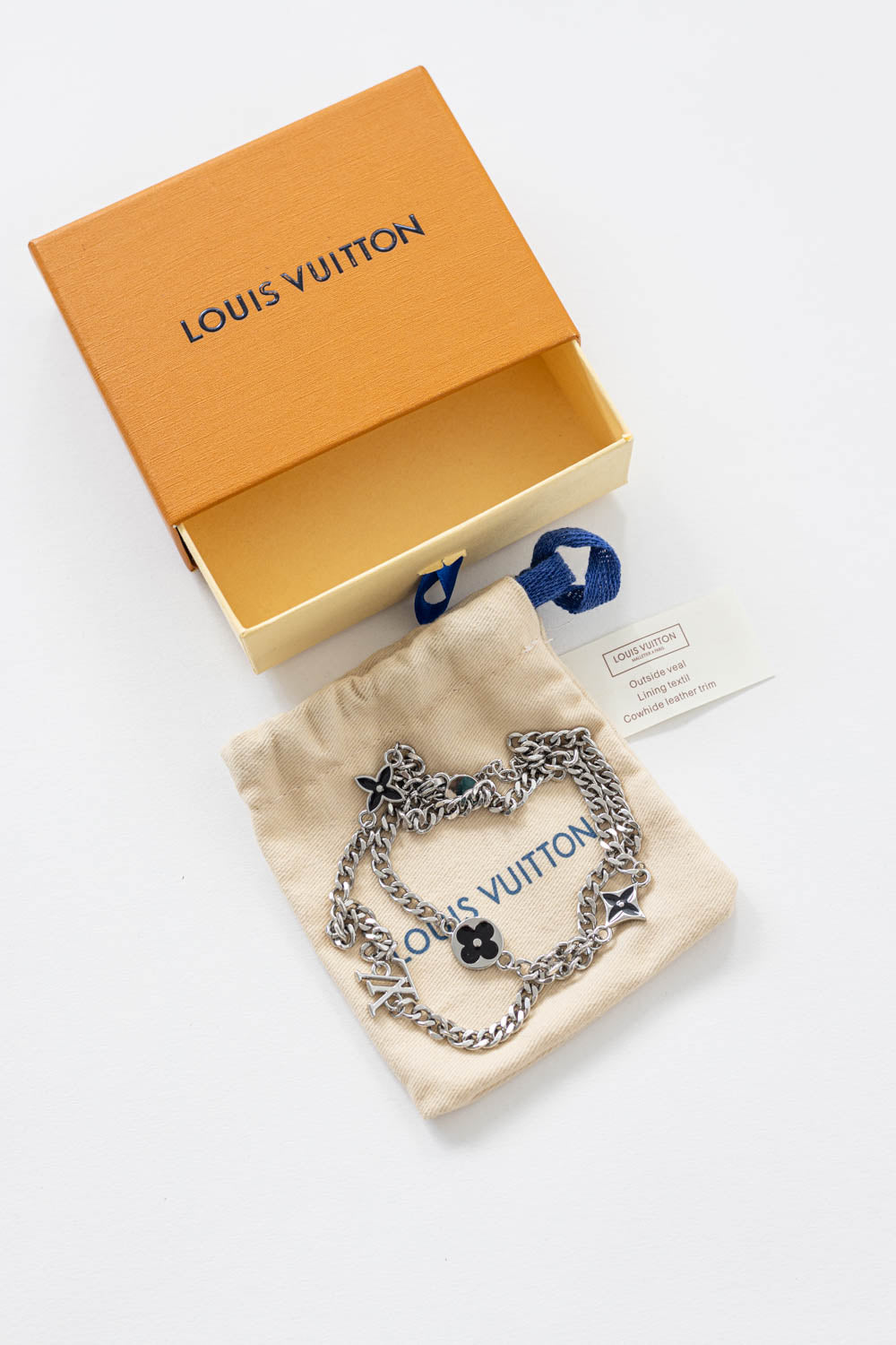 Louis Vuitton Monogram Row Necklace