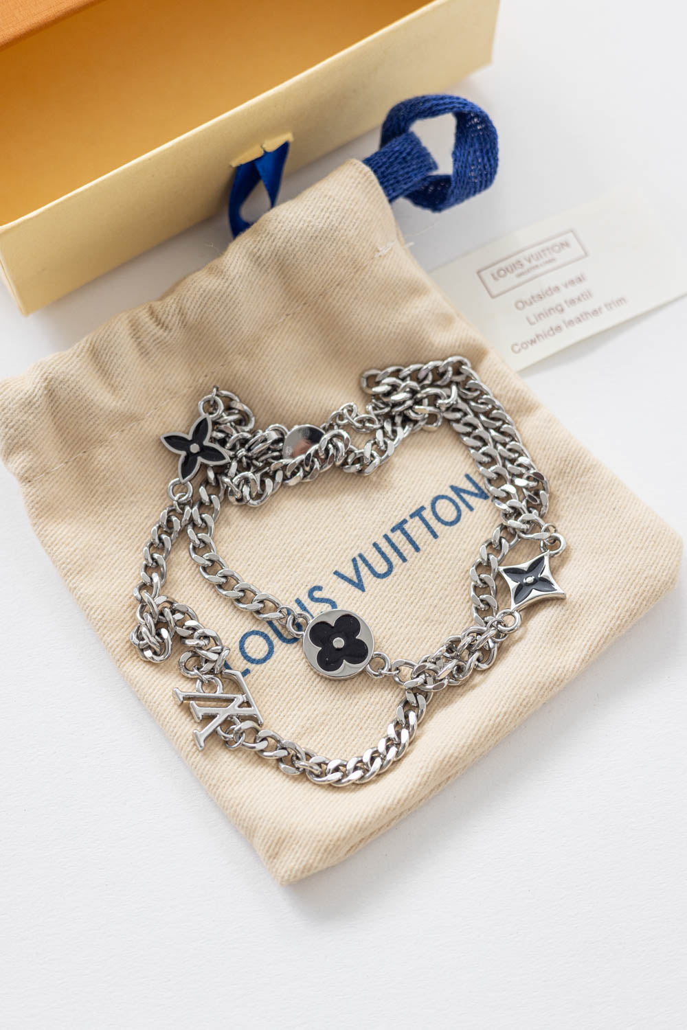 Louis Vuitton Monogram Row Necklace