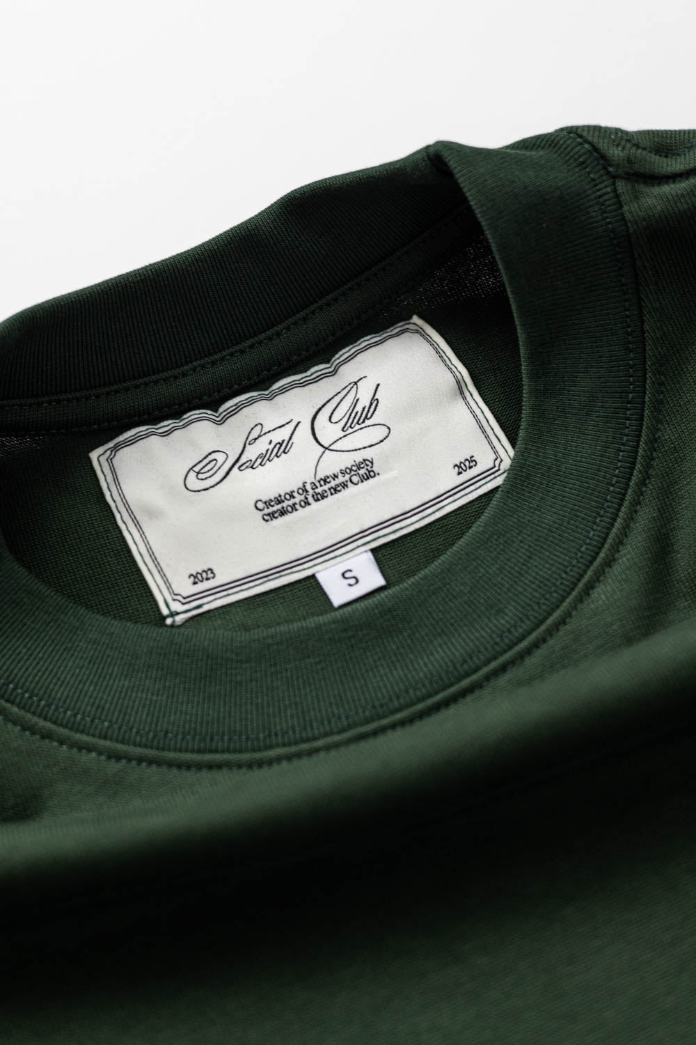Social Studio SS25 T-Shirt Green