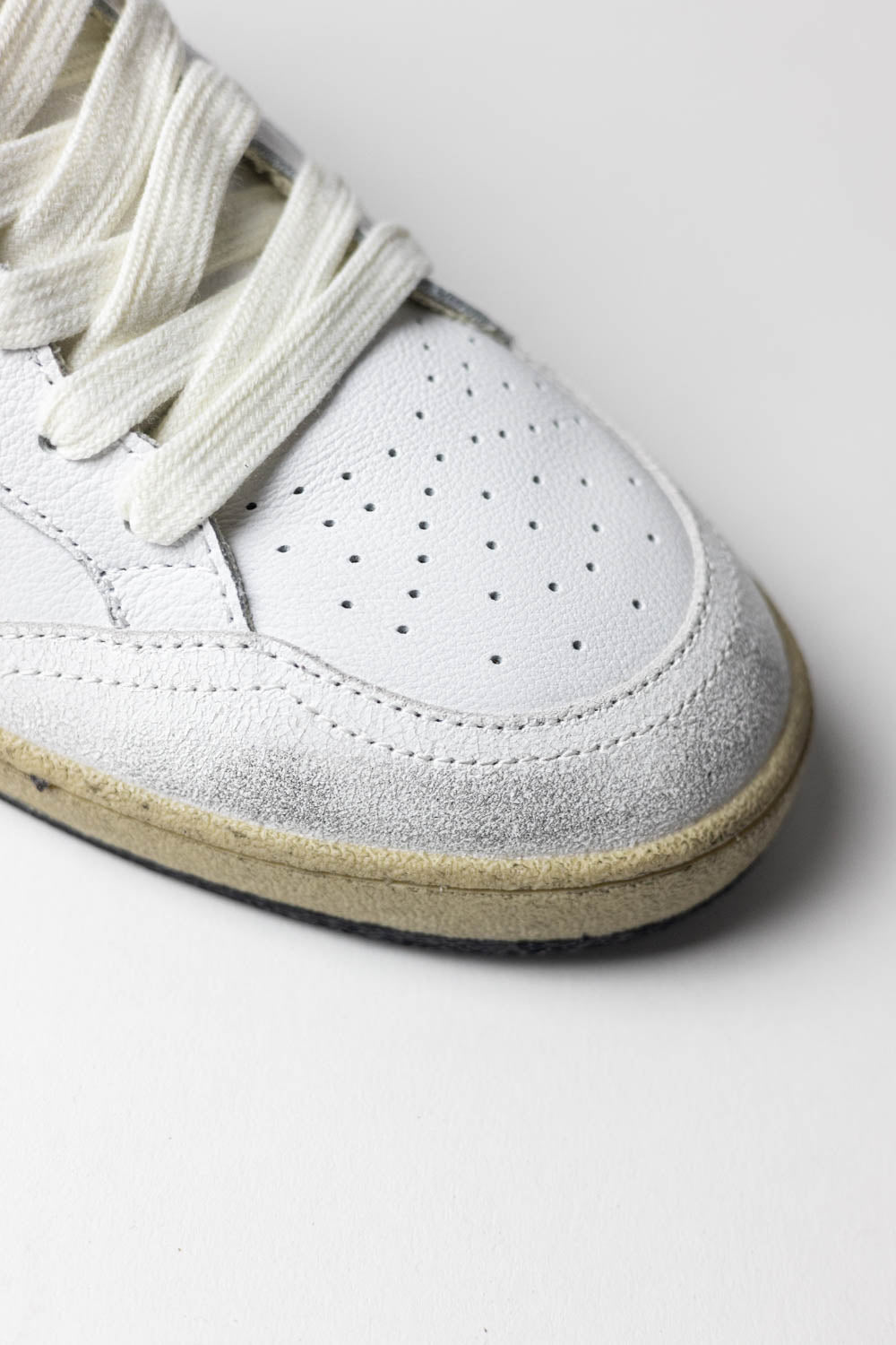 Golden Goose Ball Star White leather whit crystal