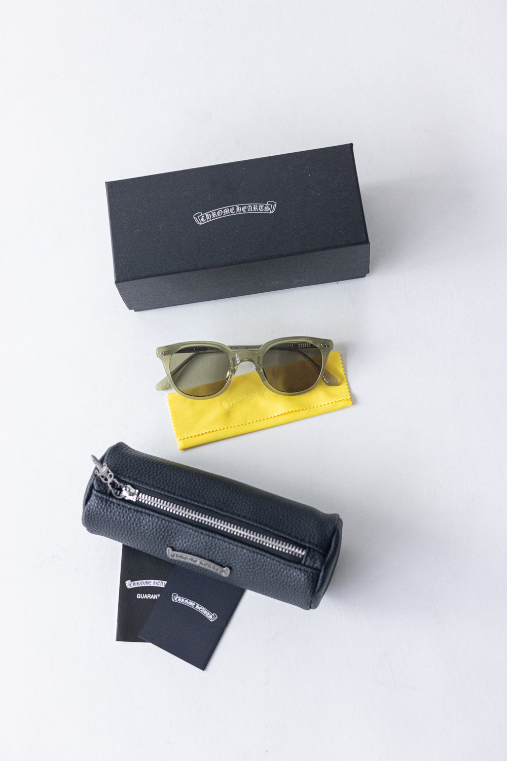 Chrome Hearts Titanasluvr Sunglasses Army Silver