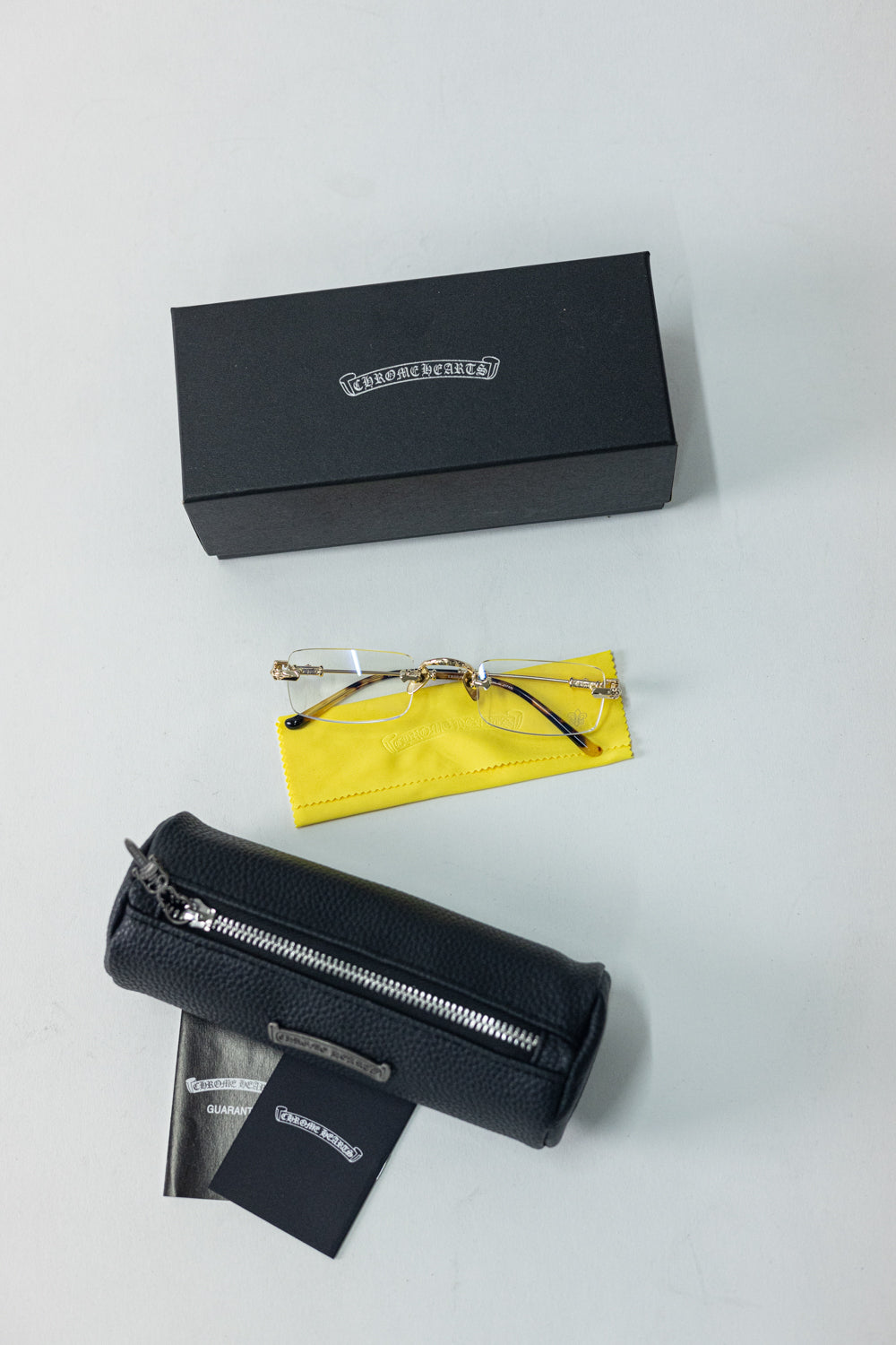 Chrome Hearts Pills III Glasses Gold