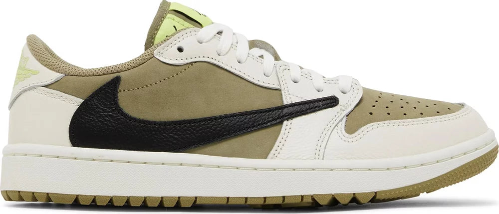 Travis Scott x n 1 Low Golf 'Neutral Olive'Air Jordan