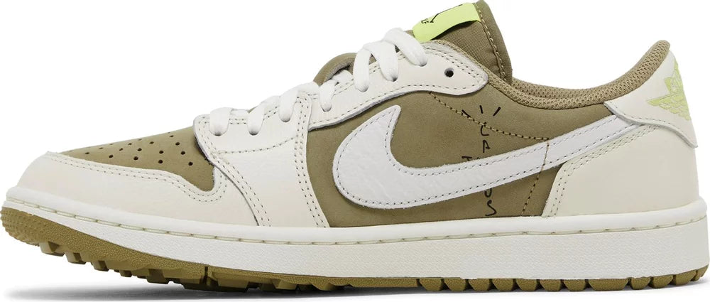 Travis Scott x n 1 Low Golf 'Neutral Olive'Air Jordan