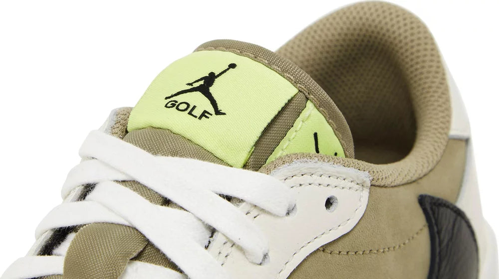 Travis Scott x n 1 Low Golf 'Neutral Olive'Air Jordan