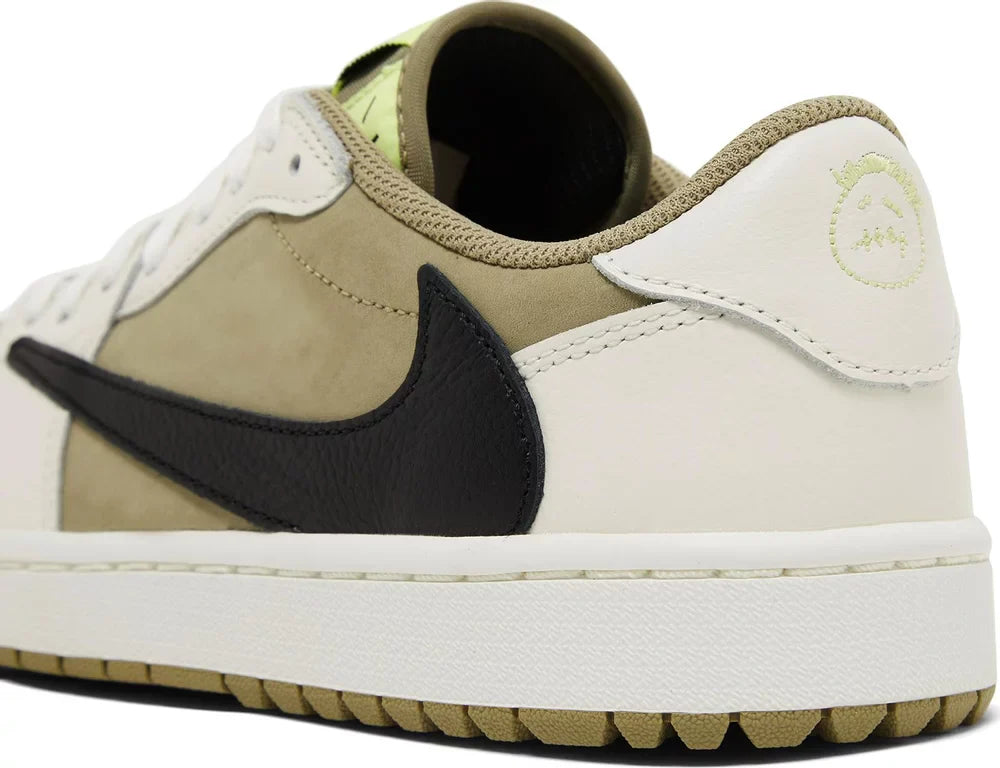 Travis Scott x n 1 Low Golf 'Neutral Olive'Air Jordan