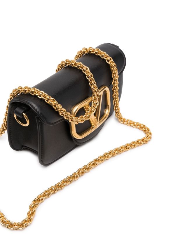 VALENTINO GARAVANI LOCÒ MICRO BAG IN CALFSKIN LEATHER