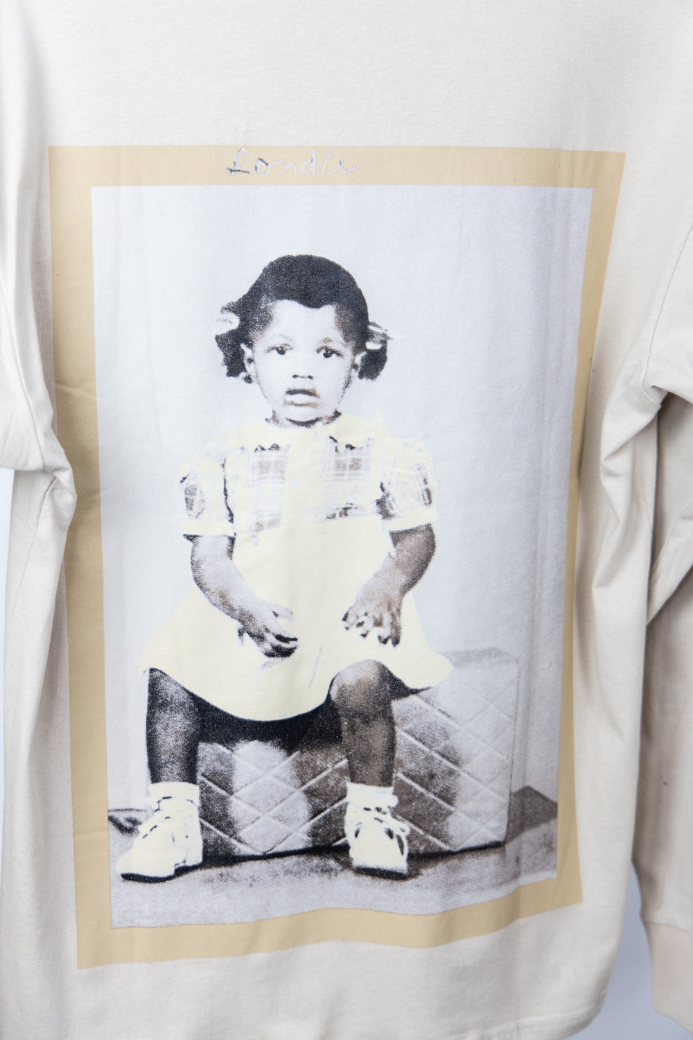 Kanye West DONDA Atlanta Listening Event L/S T-shirt Cream
