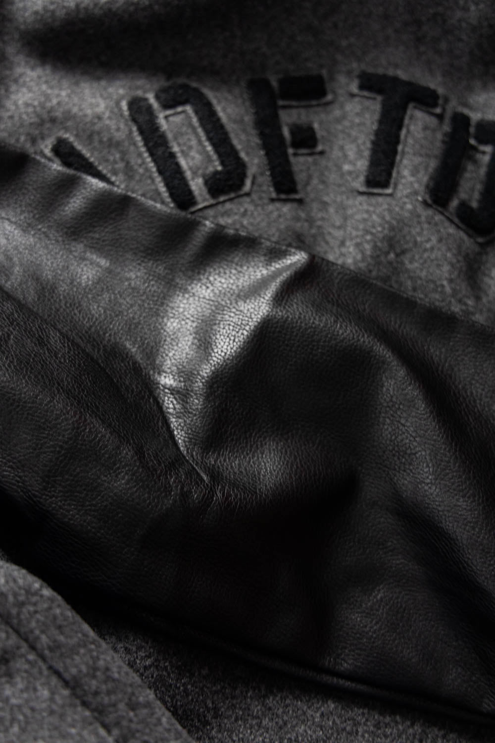 BAPE x Undefeated Varisty Jacket Black/Grey