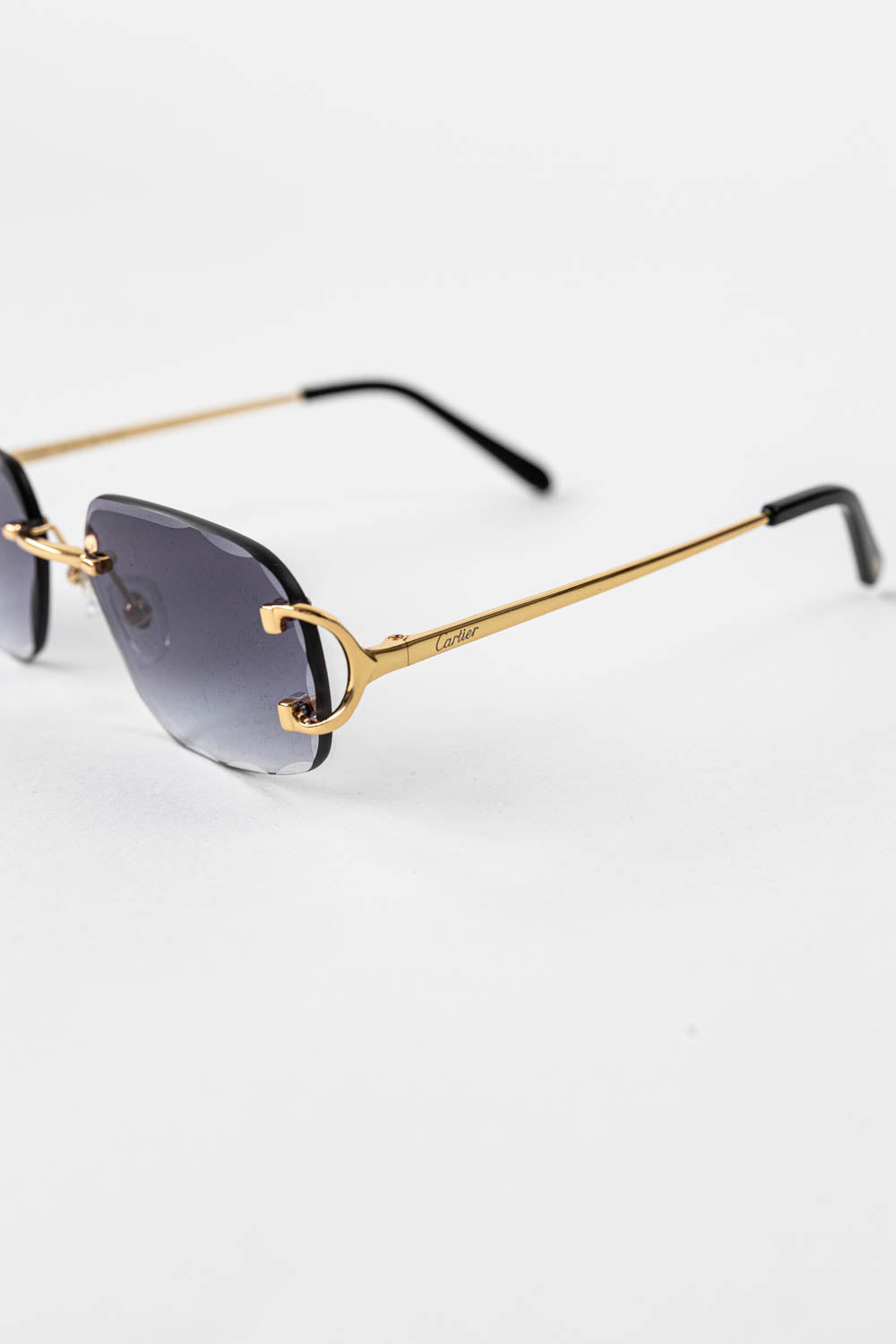 SIGNATURE C DE CARTIER SUNGLASSES / Smog - Gold