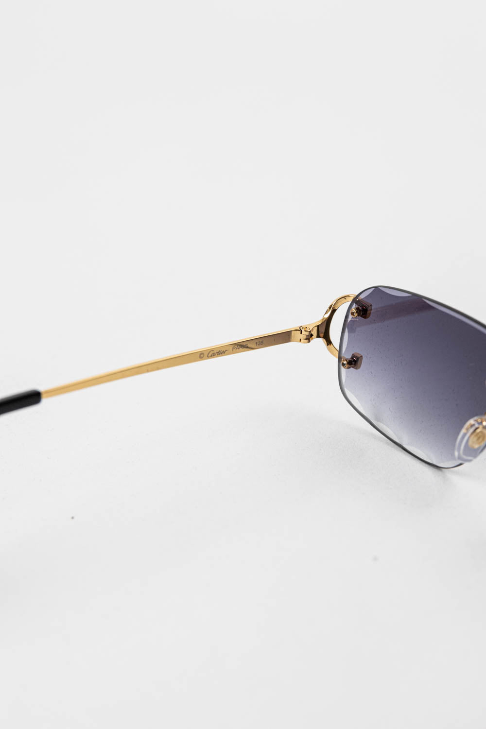 SIGNATURE C DE CARTIER SUNGLASSES / Smog - Gold