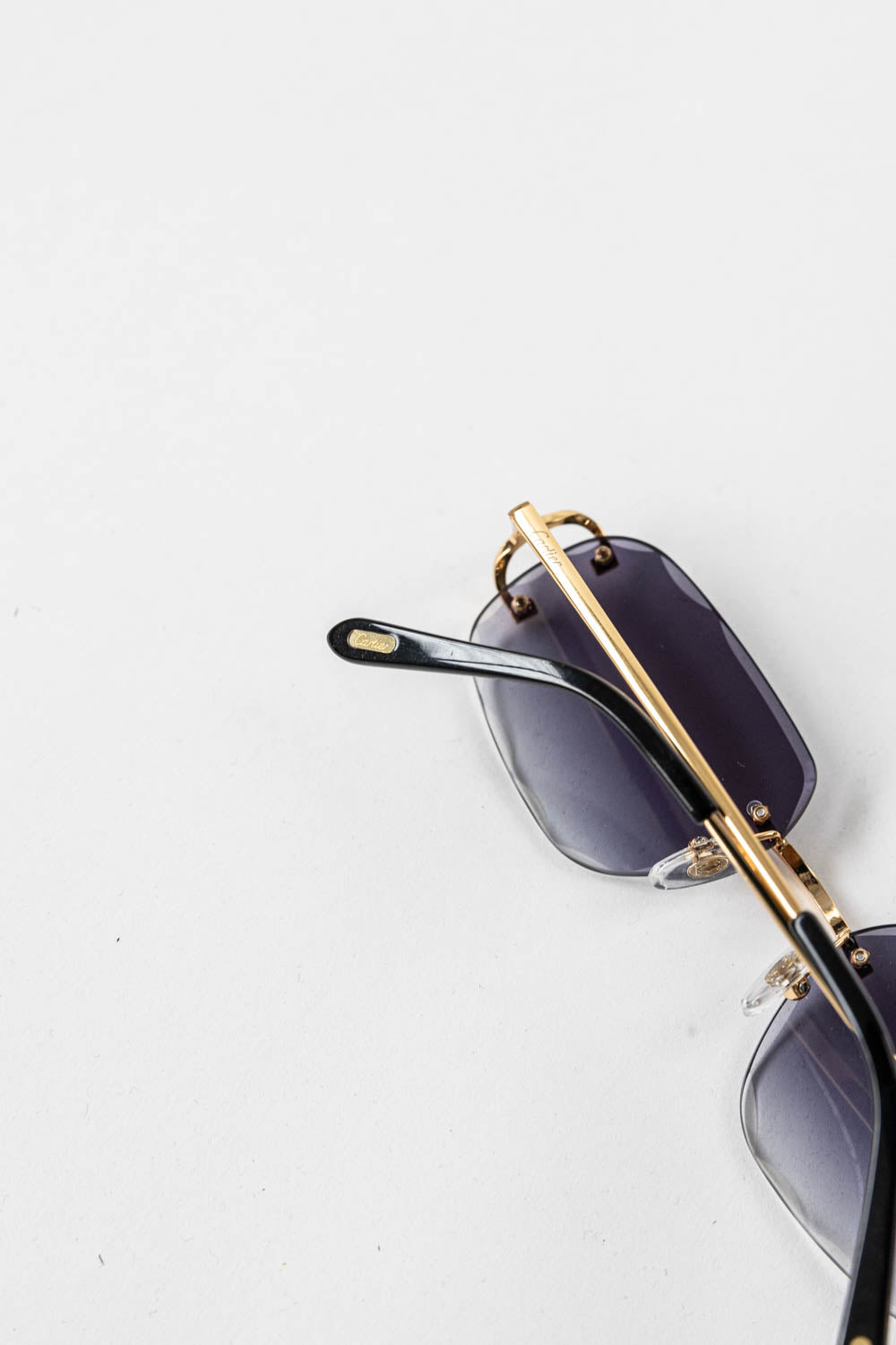 SIGNATURE C DE CARTIER SUNGLASSES / Smog - Gold
