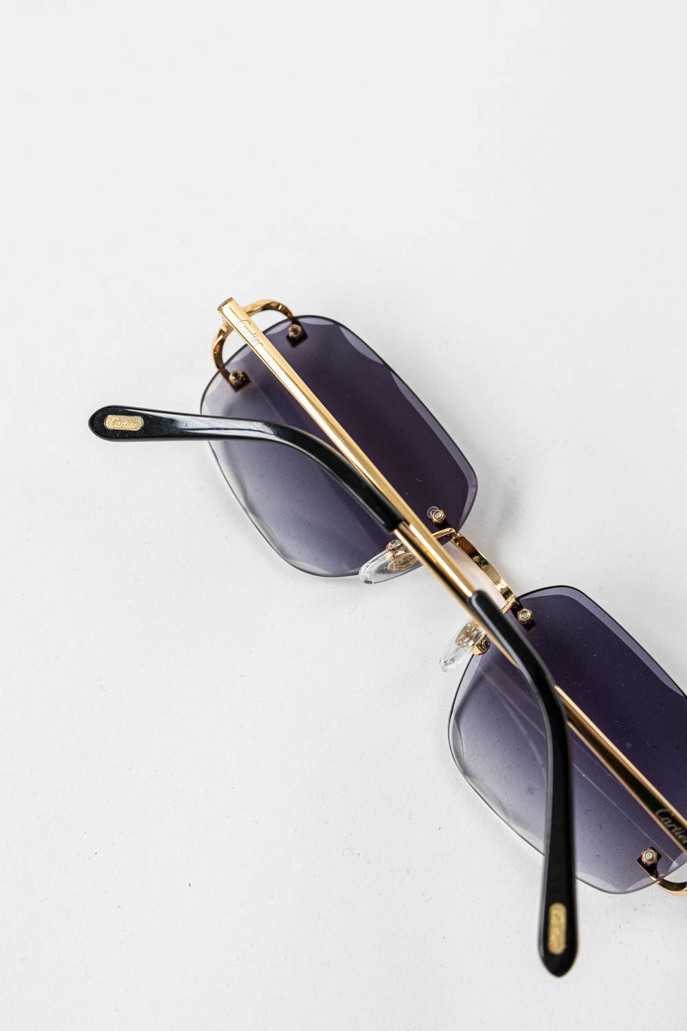 SIGNATURE C DE CARTIER SUNGLASSES / Smog - Gold
