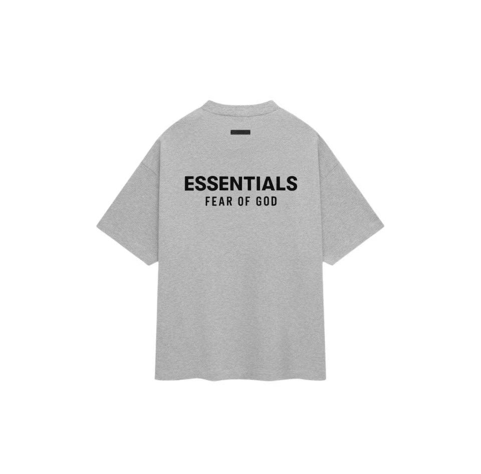 Fear of God Essentials Jersey Crewneck T Shirt Grey