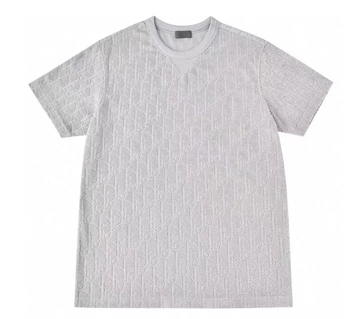 DIOR Oversized Oblique Grey T-Shirt