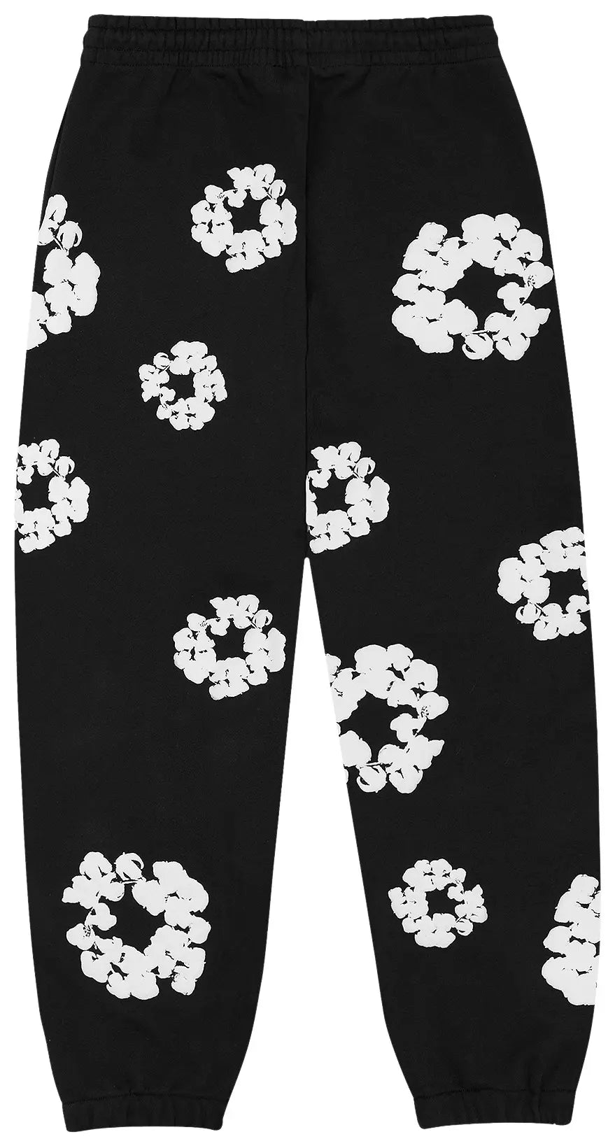 Denim Tears The Cotton Wreath Sweatpant Black/White