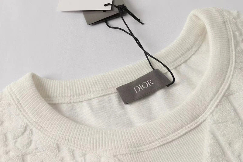 DIOR Oversized Oblique T-Shirt White