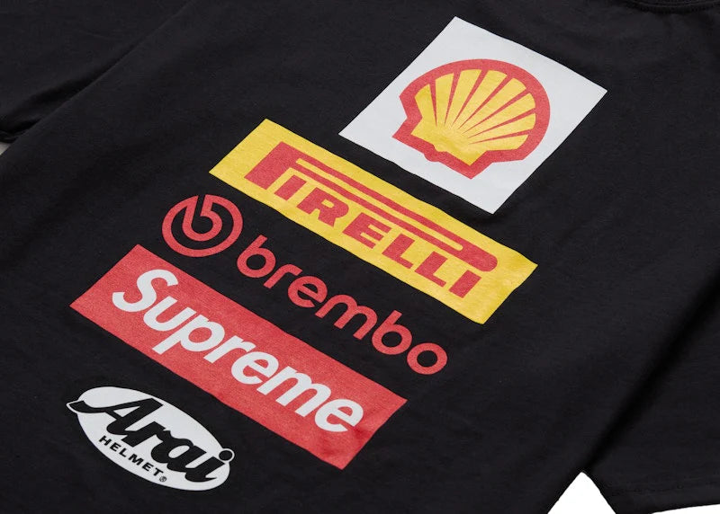 Supreme Ducati Logo T-Shirt Black
