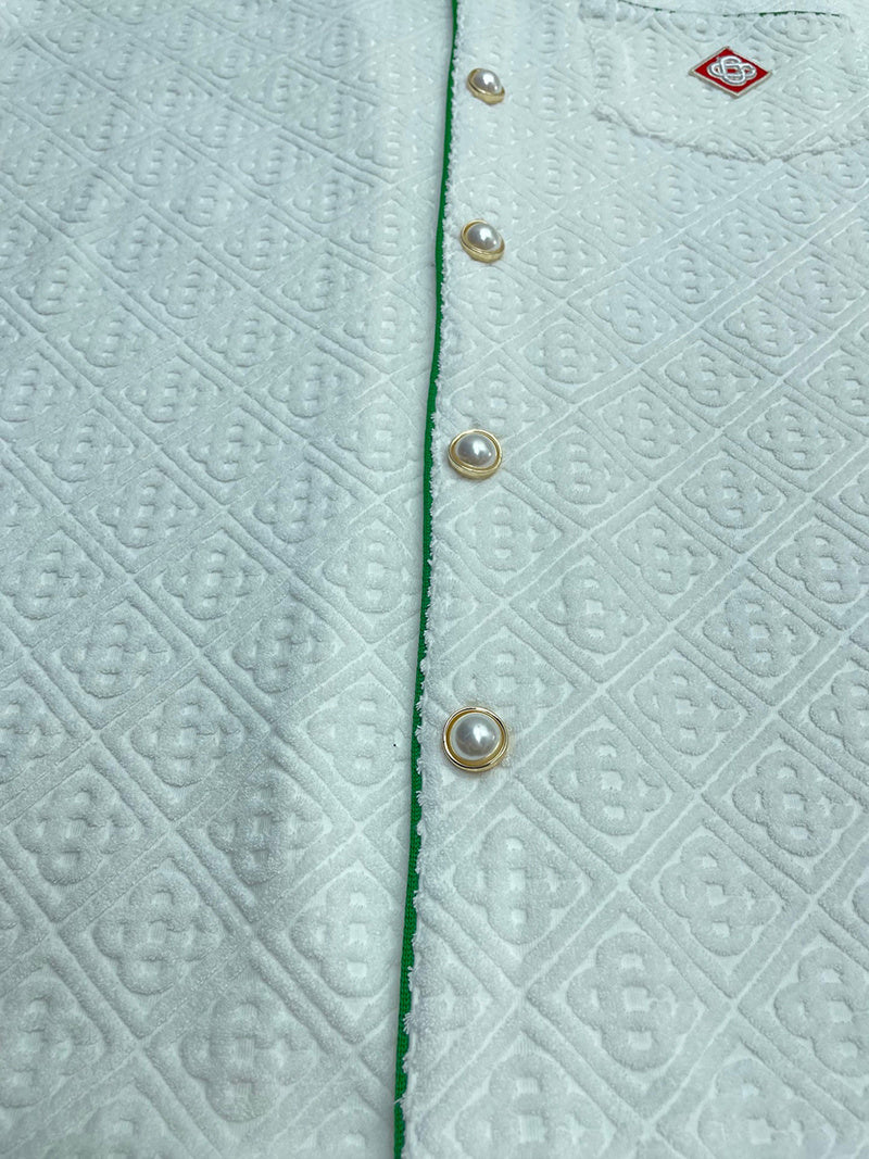 CASABLANCA Monogram Towelling shirt