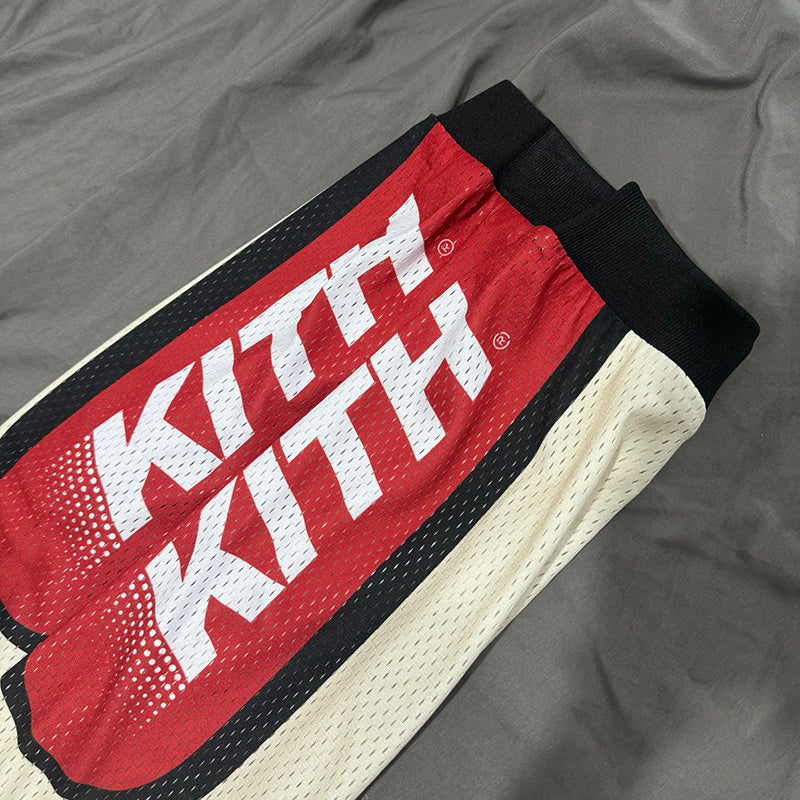 Kith Moto Mesh Long Sleeve Donovan Tee Black