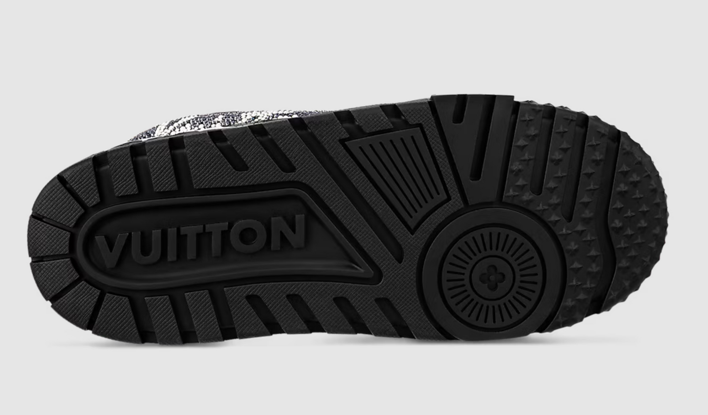 Louis Vuitton LV Trainer Maxi Black Swarovksi Crystals