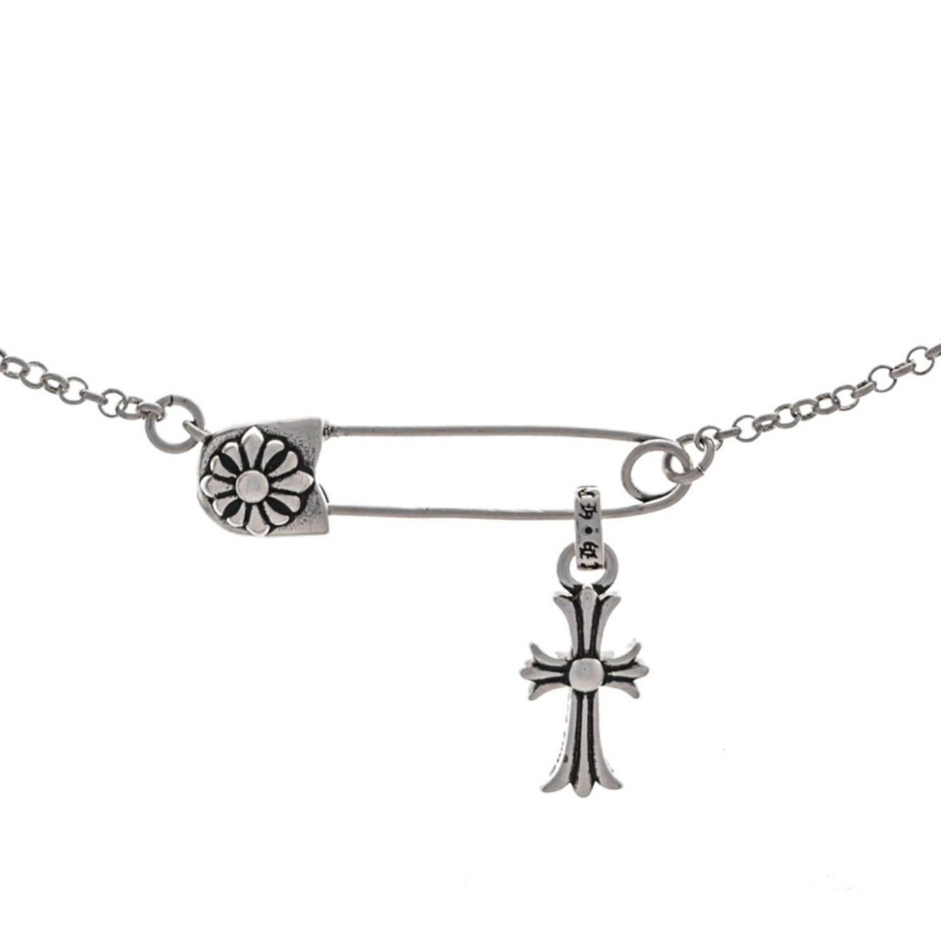 Chrome Hearts - Safety Pin Necklace