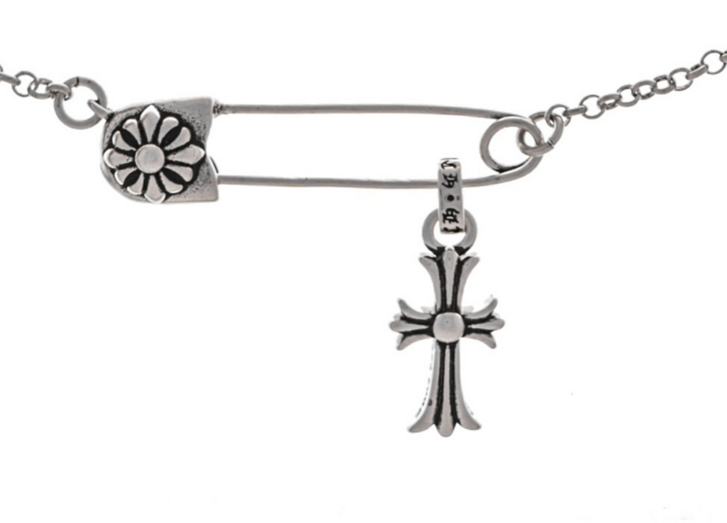 Chrome Hearts - Safety Pin Necklace