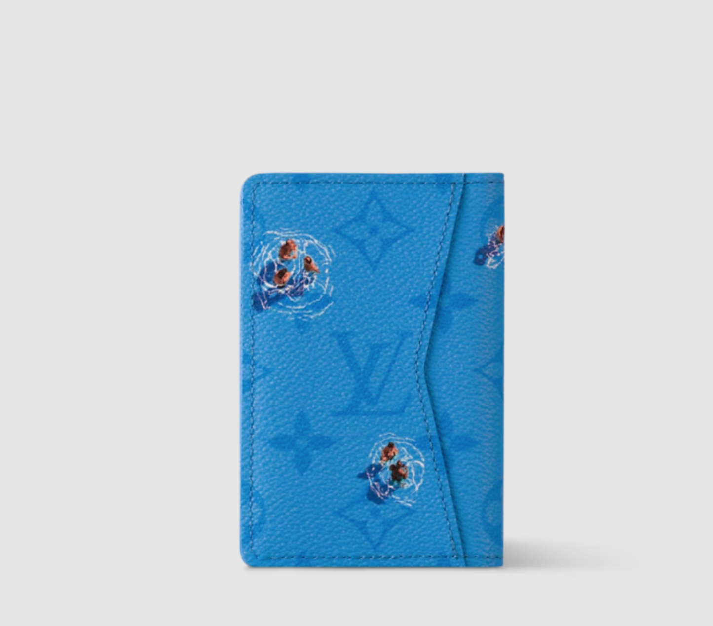 Louis Vuitton Slender Wallet Blue Lagoon