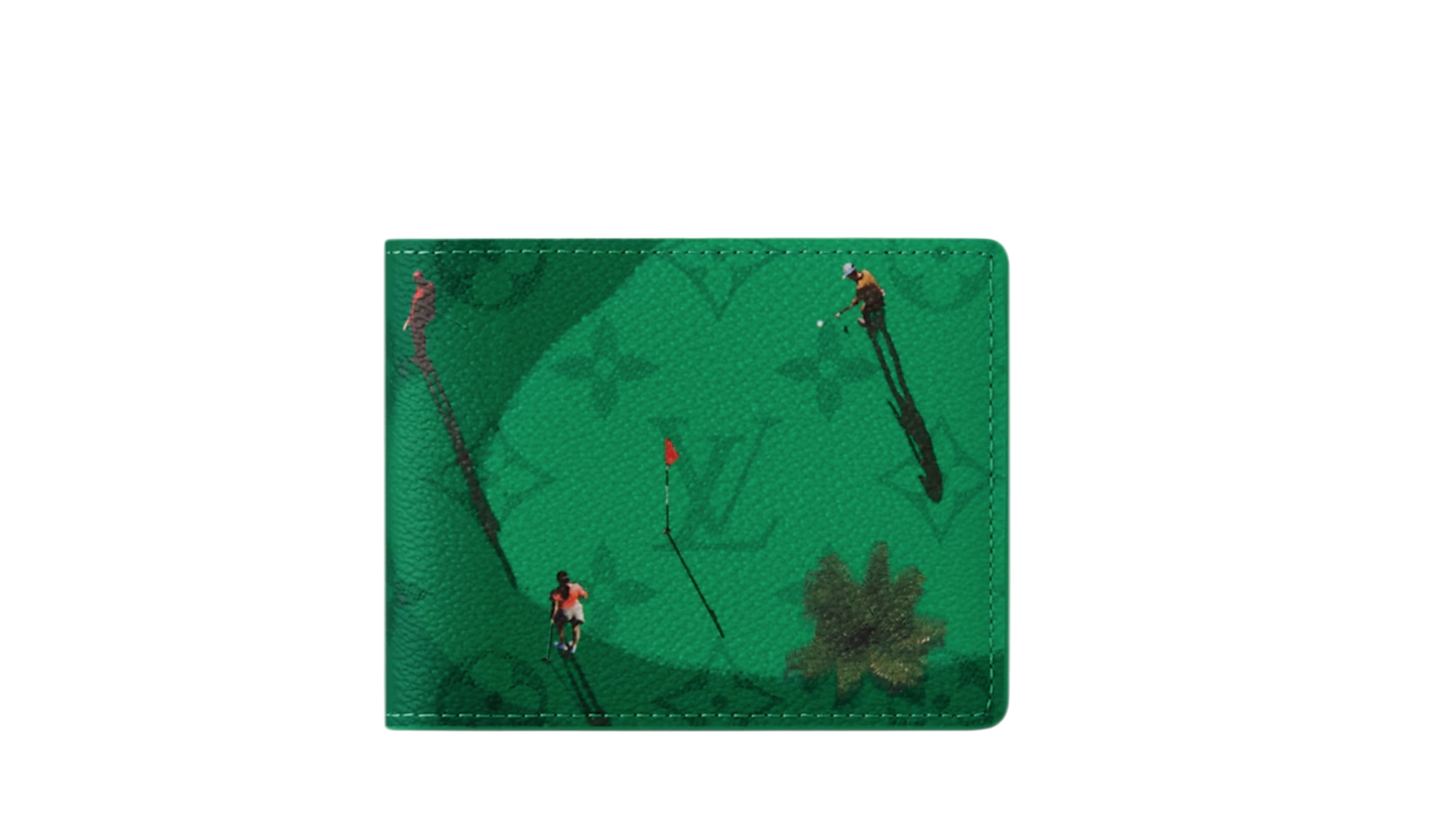 Louis Vuitton Slender Wallet Green
