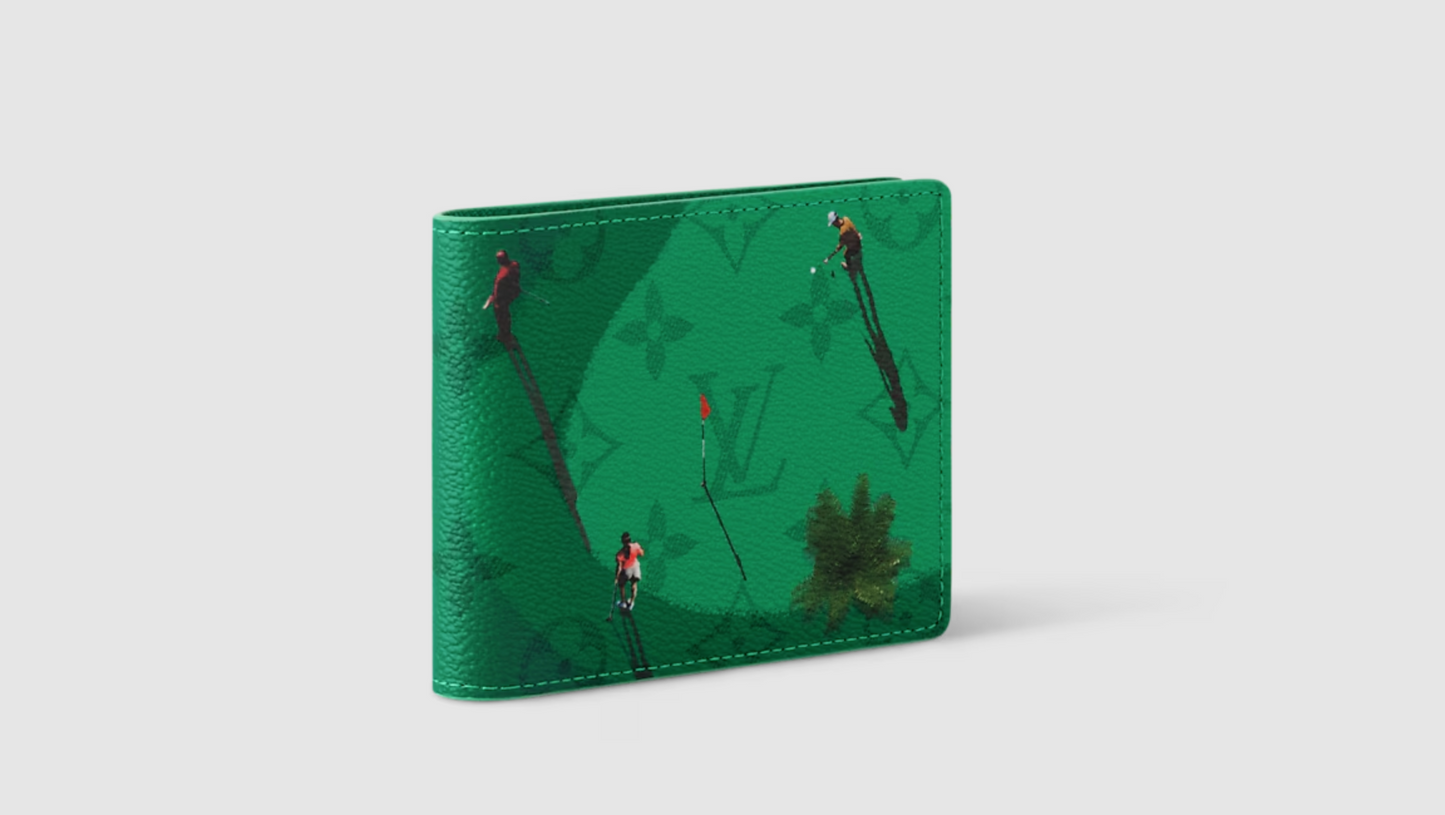 Louis Vuitton Slender Wallet Green