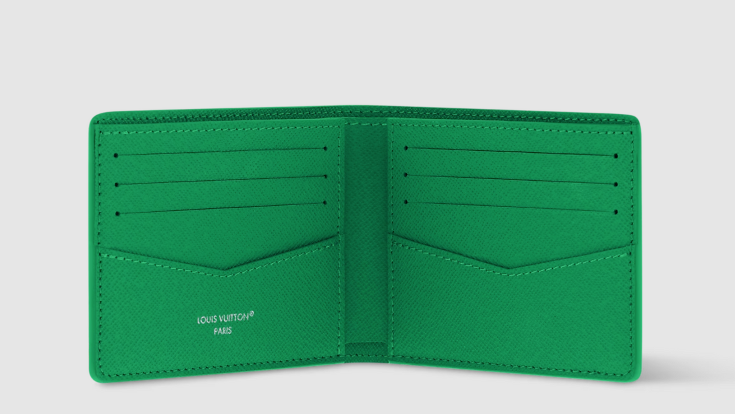 Louis Vuitton Slender Wallet Green