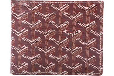 Goyard Saint Florentin Wallet Goyardine Burgundy