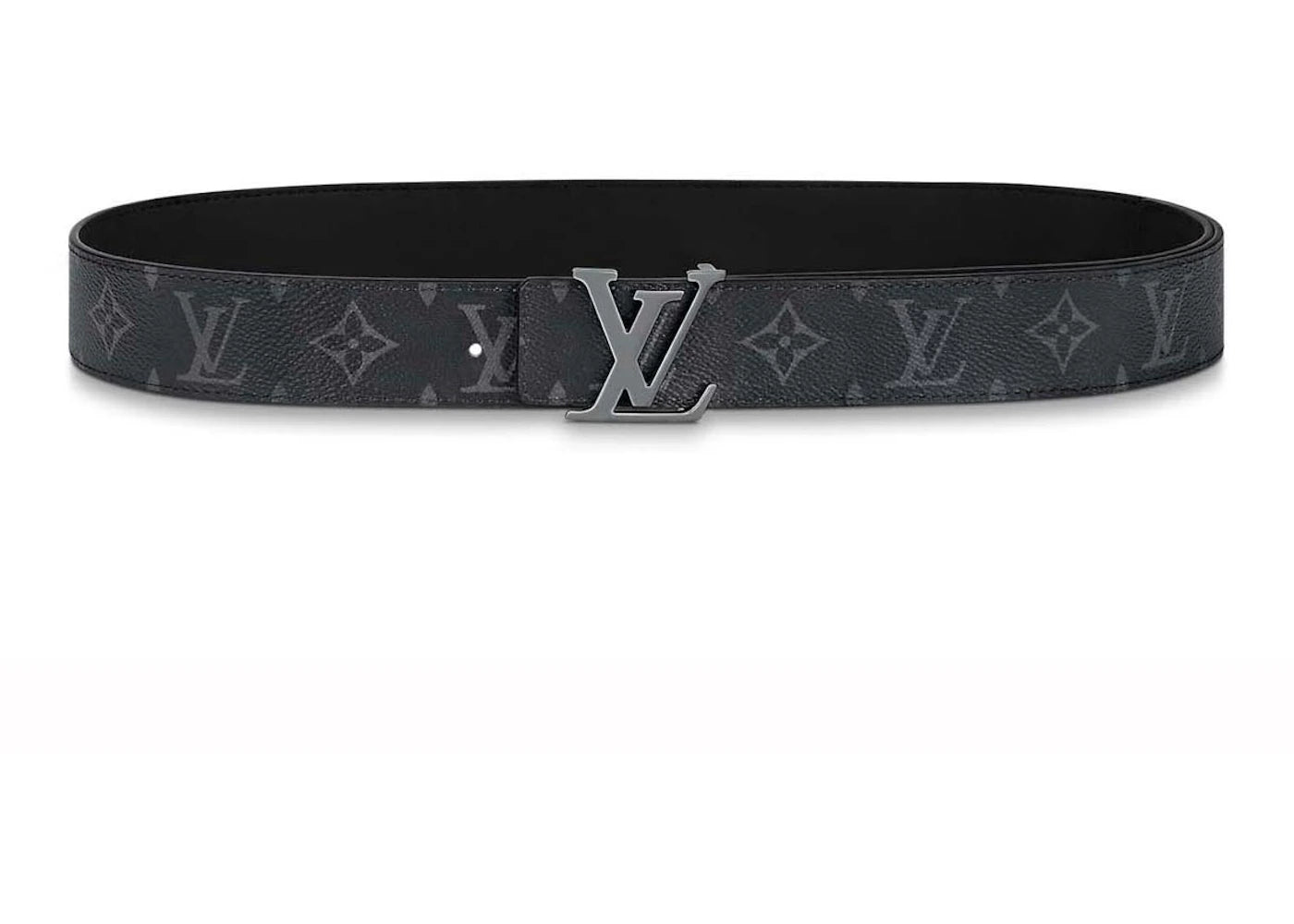 Louis Vuitton LV Initiales 35mm Reversible Belt Monogram Eclipse