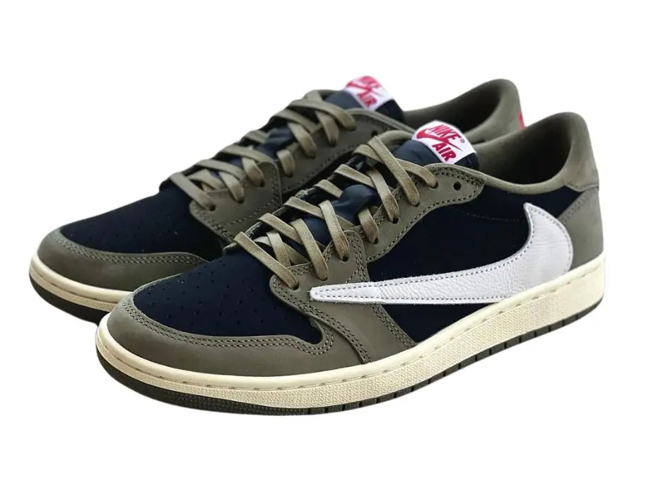 Travis Scott x Air Jordan 1 Low OG Black Olive