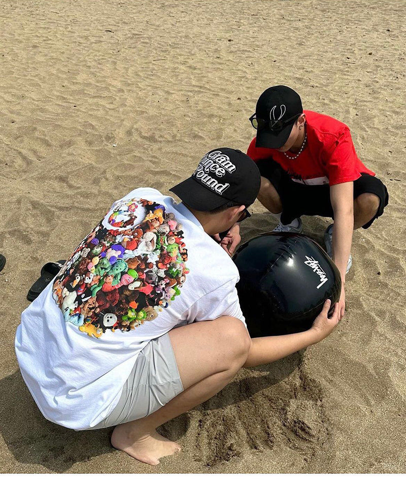 Stussy Plush Tee Black