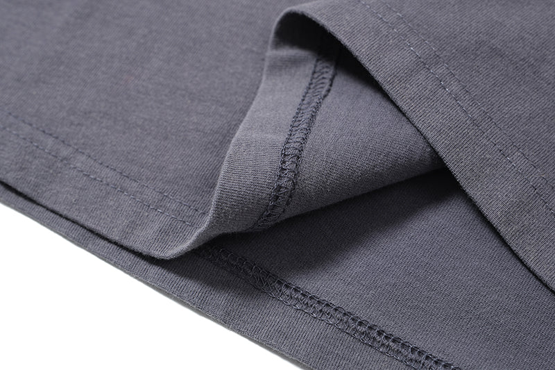 RHUDE Raceway Cotton T-Shirt Vintage Grey