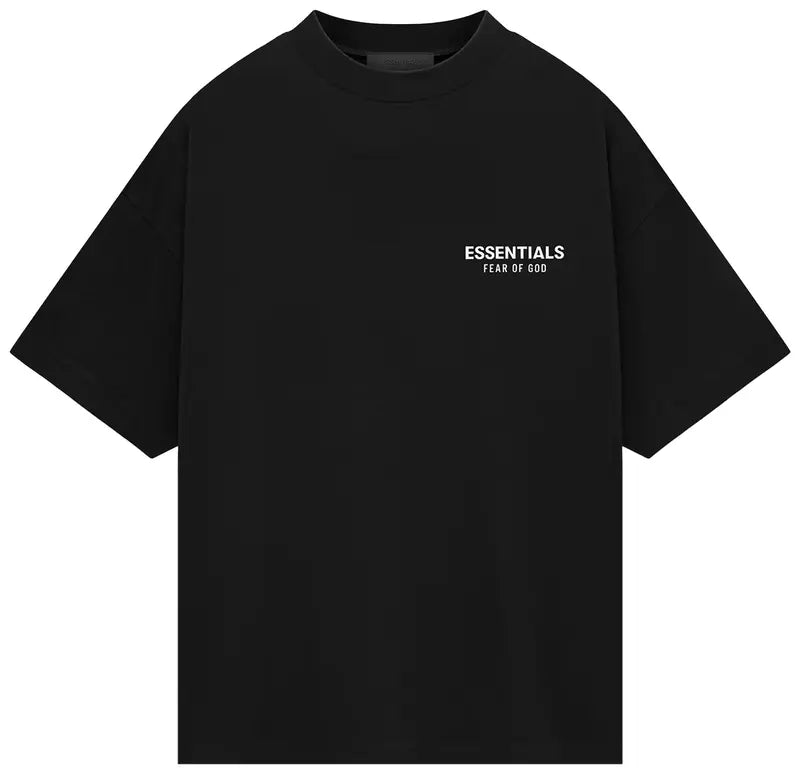 Fear of God Essentials Jersey Crewneck T Shirt Black