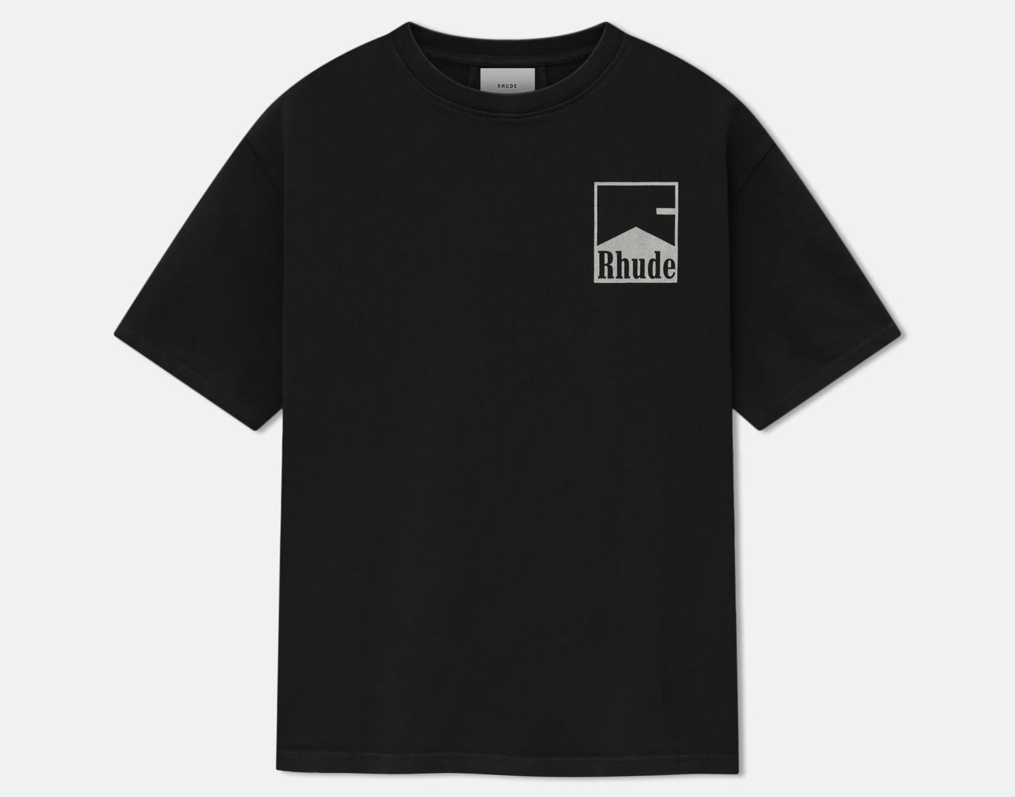 RHUDE Chevron T-Shirt Black