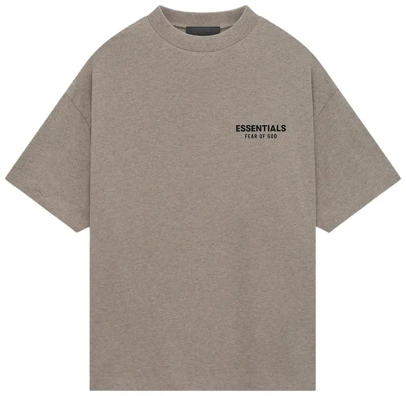 Fear of God Essentials Jersey Crewneck T Shirt 'Heather Grey'