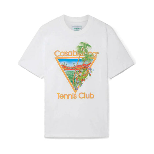 CASABLANCA TENNIS CLUB ICON T-SHIRT