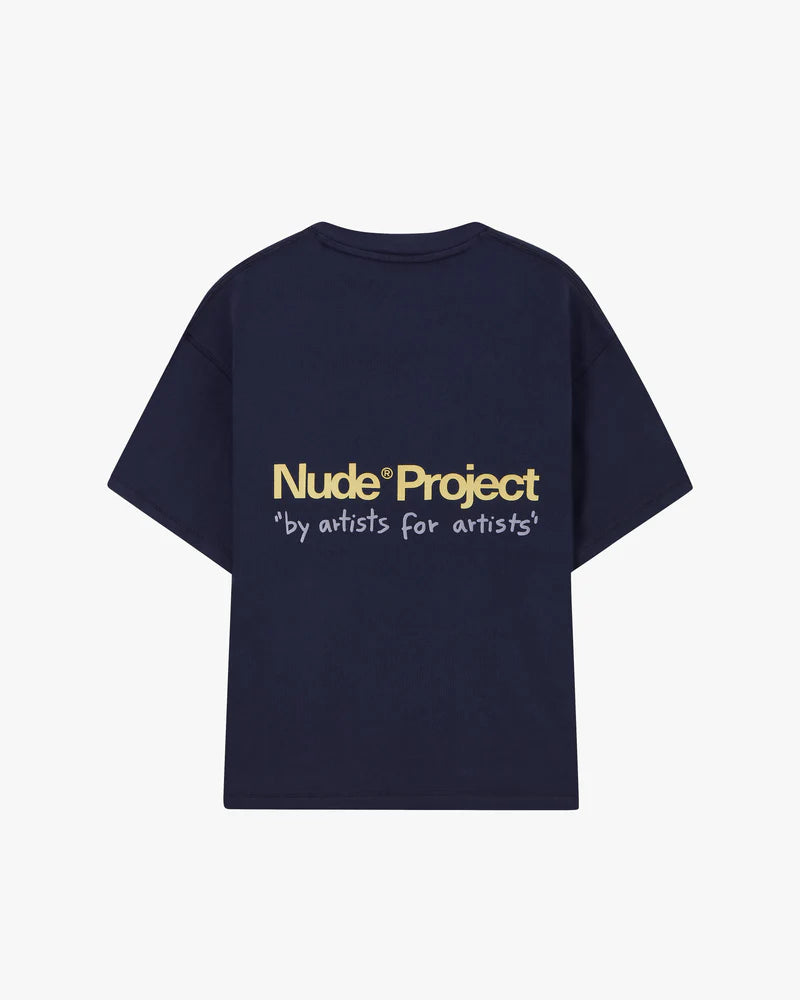 Nude Project Cult Kid Tee Navy/Blue